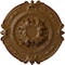 Ekena Millwork Southampton Ceiling Medallion (Fits Canopies up to 2 3/4"), 16 3/8"OD x 1 3/4"P, Smokey Topaz CM17SOSTF - alternate 1